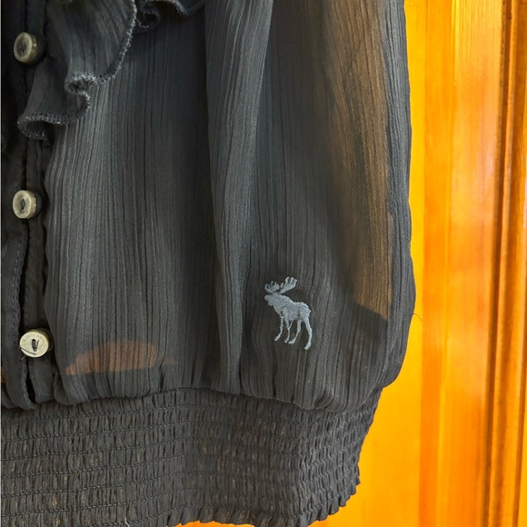 Y2K Vintage Abercrombie and Fitch top size small - Picture 2 of 4